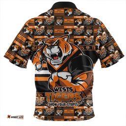 Amazing Aussie Wests Tigers Champion��������s Pride Comic Style Hawaiian Shirt