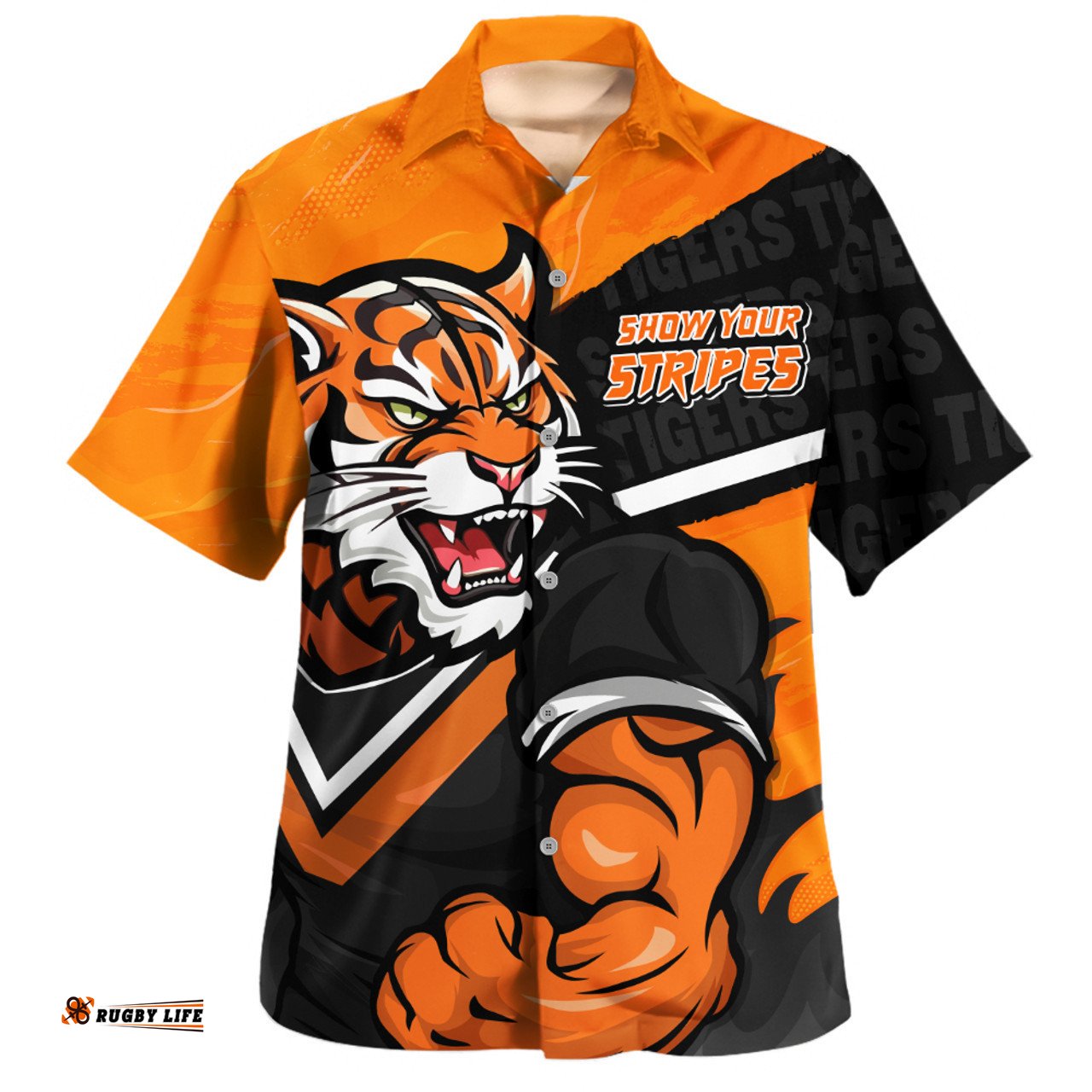 Amazing Aussie Wests Tigers Defend The Pride Hawaiian Shirt