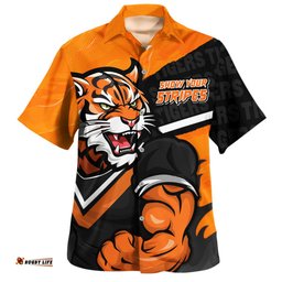 Amazing Aussie Wests Tigers Defend The Pride Hawaiian Shirt