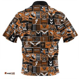 Amazing Aussie Wests Tigers Team Of Us Die Hard Fan Supporters Comic Style Hawaiian Shirt