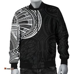 Samoa Tribal Maori Tattoo Roman Reigns Bomber Jacket for Men TH75