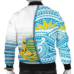 Rugbylife Jacket - Tuvalu Rugby Men's Bomber Jacket Special K13