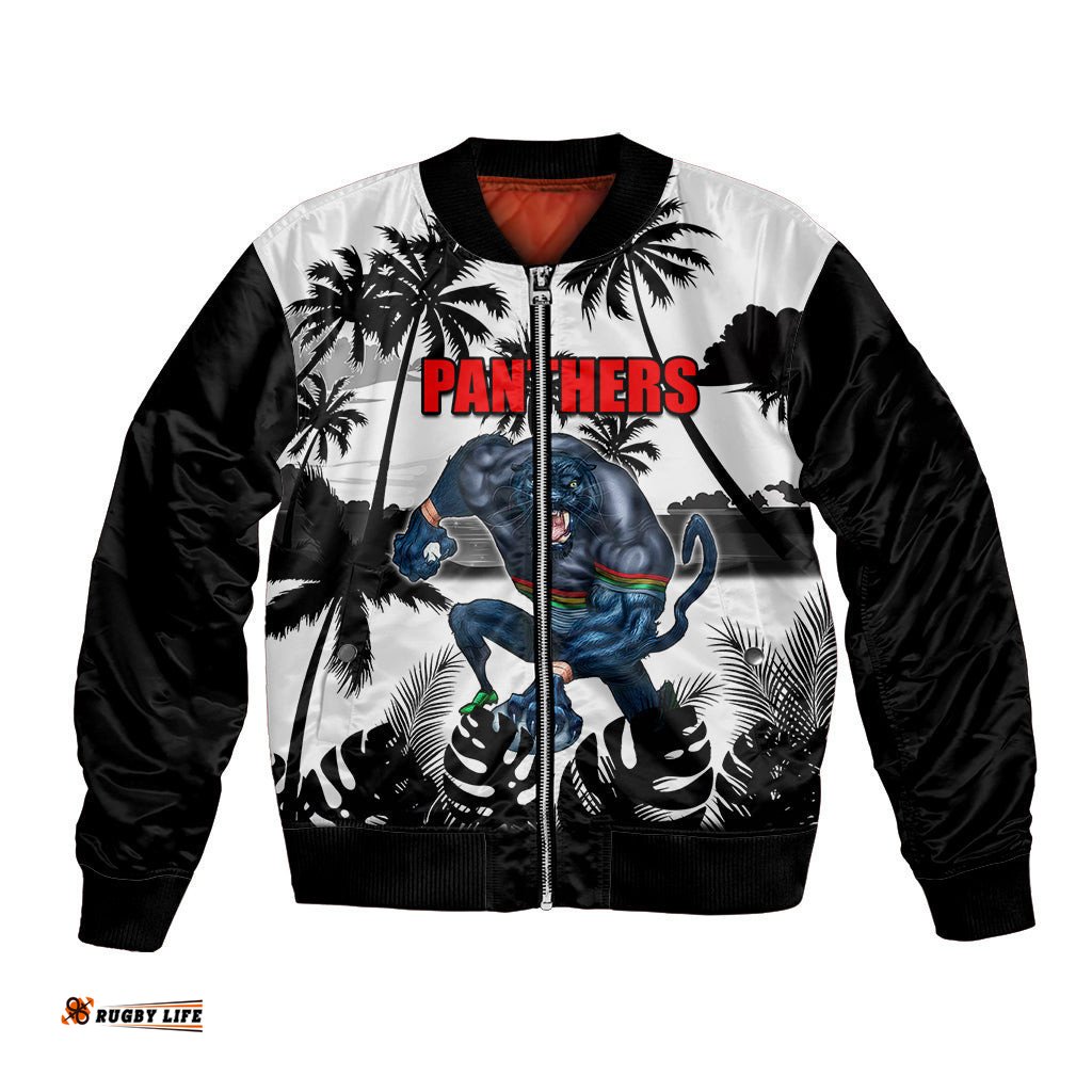NRL Panthers Bomber Jacket Summer Vibe Style