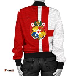 Tonga Rugby Women Bomber Jacket Mate Ma'a