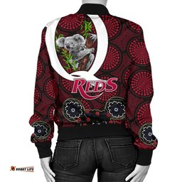 Queensland Women Bomber Jacket Reds Rugby - Koala