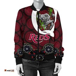 Queensland Women Bomber Jacket Reds Rugby - Koala
