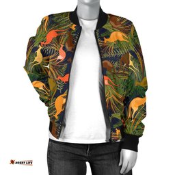Bomber Jacket - Kangaroo Jacket Symbol - Women