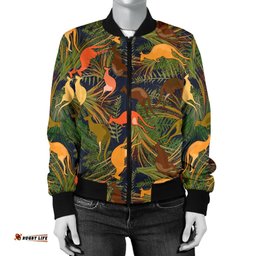 Bomber Jacket - Kangaroo Jacket Symbol - Women