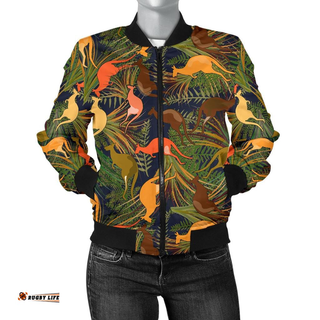 Bomber Jacket - Kangaroo Jacket Symbol - Women