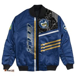 Parramatta Eels Bomber Jacket Personalized Rugby For Fan - NRL