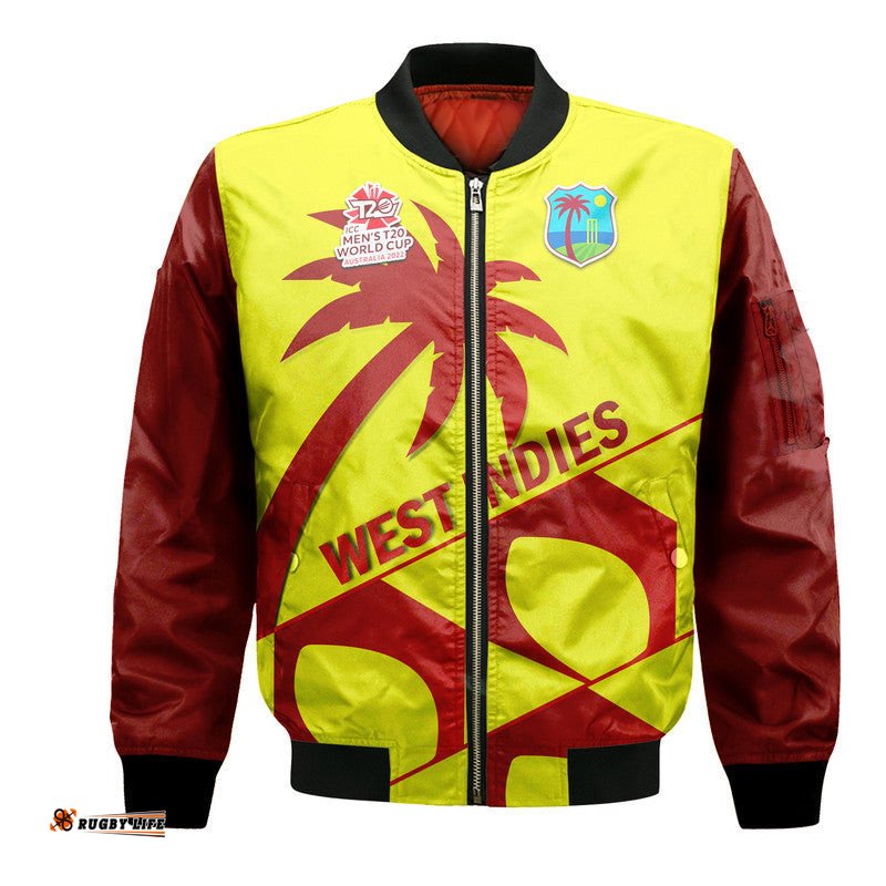 West Indies Windies Cricket Men's T20 World Cup Bomber Jacket