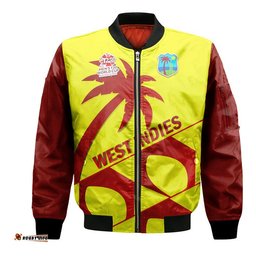 West Indies Windies Cricket Men's T20 World Cup Bomber Jacket