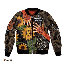 Australia Indigenous Bomber Jacket You Are Not Alone