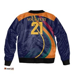 Custom Sri Lanka Cricket Bomber Jacket Shri Lanka Jathika Crikat Kandayama