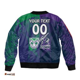 Custom Dragons-Cowboys Combine Storm-Warriors Bomber Jacket Sport Style Version 02
