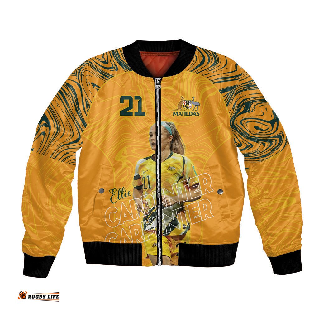 Ellie Carpenter Australian Matildas Bomber Jacket