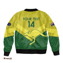 Custom Australia Field Hockey Bomber Jacket Go Champions Hockeyroos National Color