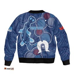 NAIDOC Week Bomber Jacket NSW Blues Platypus