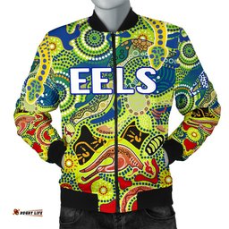 Parramatta Men's Bomber Jacket Eels Unique Indigenous