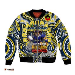 Custom NAIDOC Week 2024 Cowboys Bomber Jacket Mascot Rugby