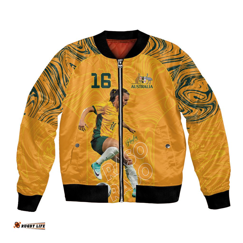 Hayley Raso Australia Matildas Bomber Jacket