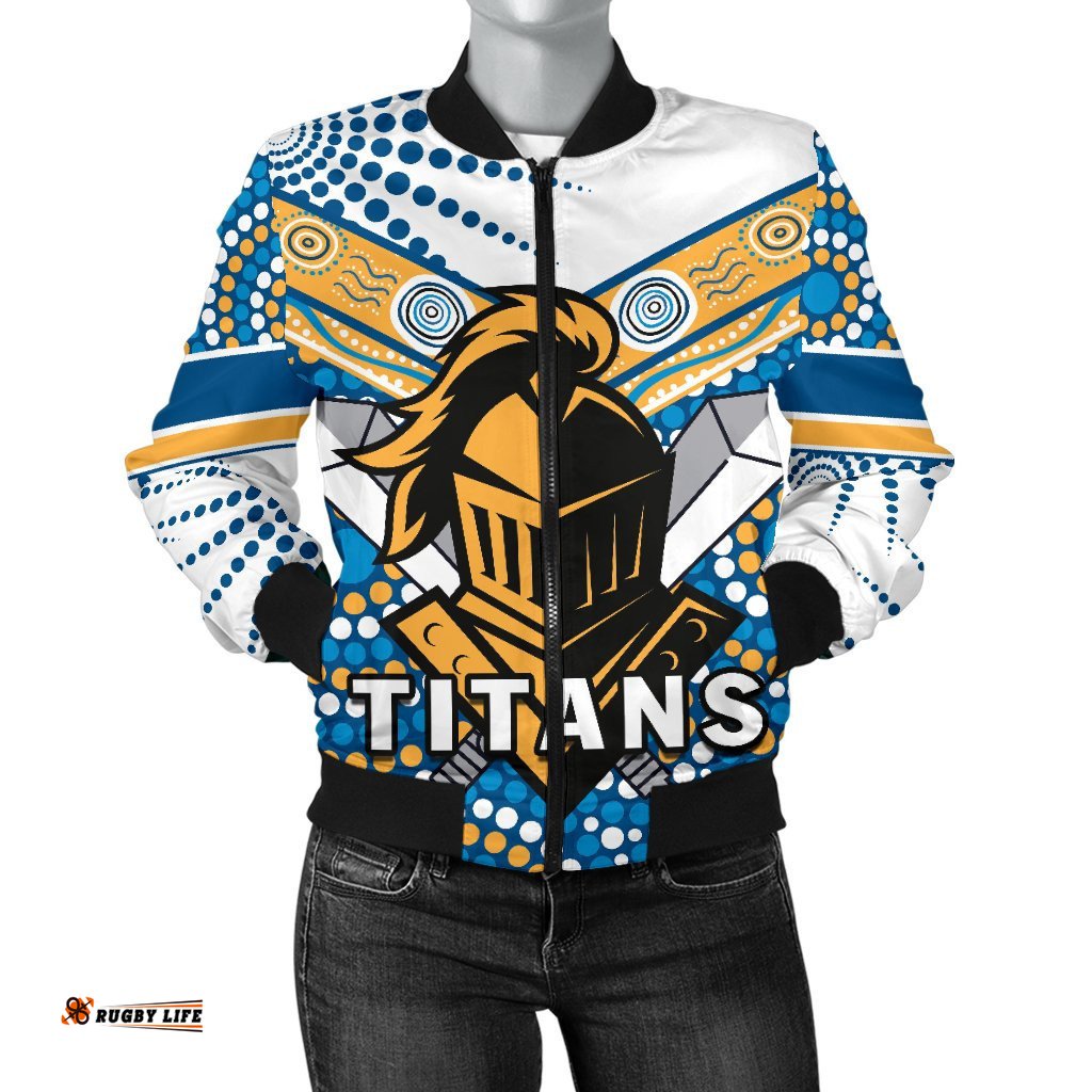 Titans Knight Women's Bomber Jacket Gold Coast