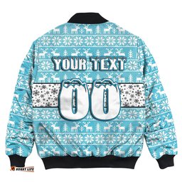 Custom Cronulla-Sutherland Sharks Aboriginal Tattoo Bomber Jackets