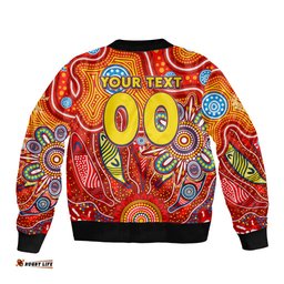 Personalised Sunnies NAIDOC Week 2024 Bomber Jacket Aussie Aboriginal Art