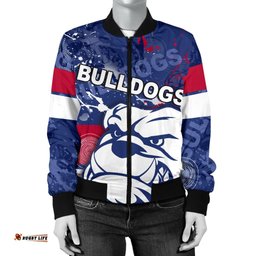 Western Bulldogs Bomber Jacket For Women