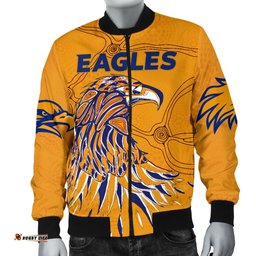West Coast Bomber Jacket For Men Eagles Indigenous