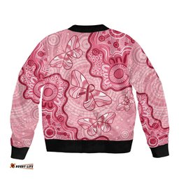 Australia Indigenous Mother's Day Bomber Jacket Breast Cancer Survivor