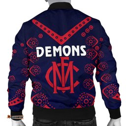 Melbourne Demons Indigenous Men Bomber Jacket Football