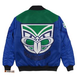 New Zealand Warriors Bomber Jacket Drinking style - NRL