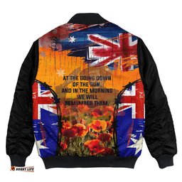 Anzac Day World War II Commemoration 39 - 45 Bomber Jacket