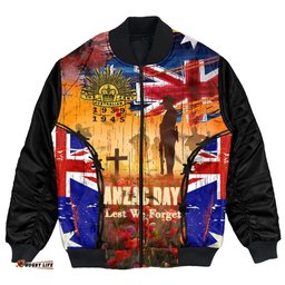 Anzac Day World War II Commemoration 39 - 45 Bomber Jacket