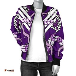 Dockers Women Bomber Jacket Indigenous Fremantle - Freo