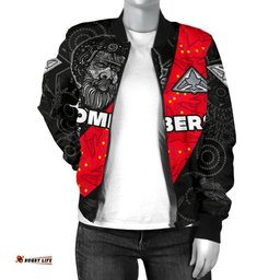 Bombers Naidoc Week Women's Bomber Jacket Essendon Ingenious Spesial Version