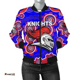 Newcastle Knights Women's Bomber Jacket Indigenous