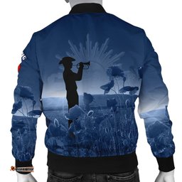 Australia Navy Anzac Men's Bomber Jacket - Remembering Our Heroes