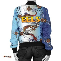 Parramatta Women Bomber Jacket Eels Simple Indigenous