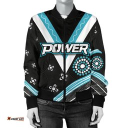 We Are Port Adelaide Women Bomber Jacket Power