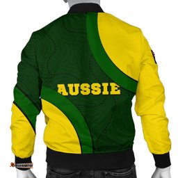 Bomber Jackets - Australia Coat of Arms Jacket National Colors - Men
