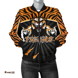 Wests Women's Bomber Jacket Rugby - Tigers