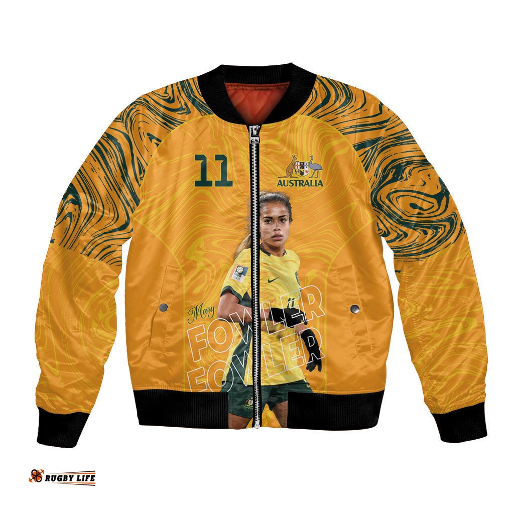 Mary Fowler Australian Matildas Bomber Jacket