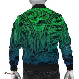 Torres Strait Islanders Men's Bomber Jacket - Ocean Art