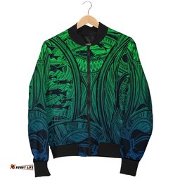 Torres Strait Islanders Men's Bomber Jacket - Ocean Art