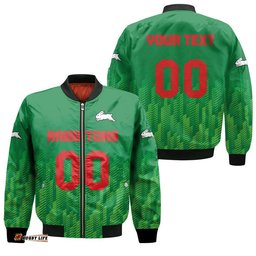 South Sydney Rabbitohs Bomber Jacket Logo Sport Ombre - NRL