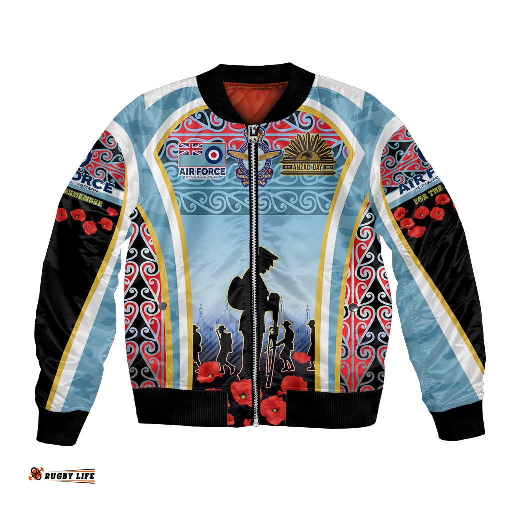 Royal New Zealand Air Force ANZAC Day Bomber Jacket Te Tauaarangi o Aotearoa
