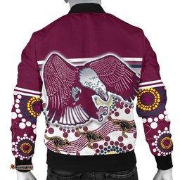 Sea Eagles Men Bomber Jacket Special Indigenous