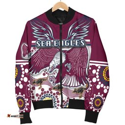 Sea Eagles Men Bomber Jacket Special Indigenous